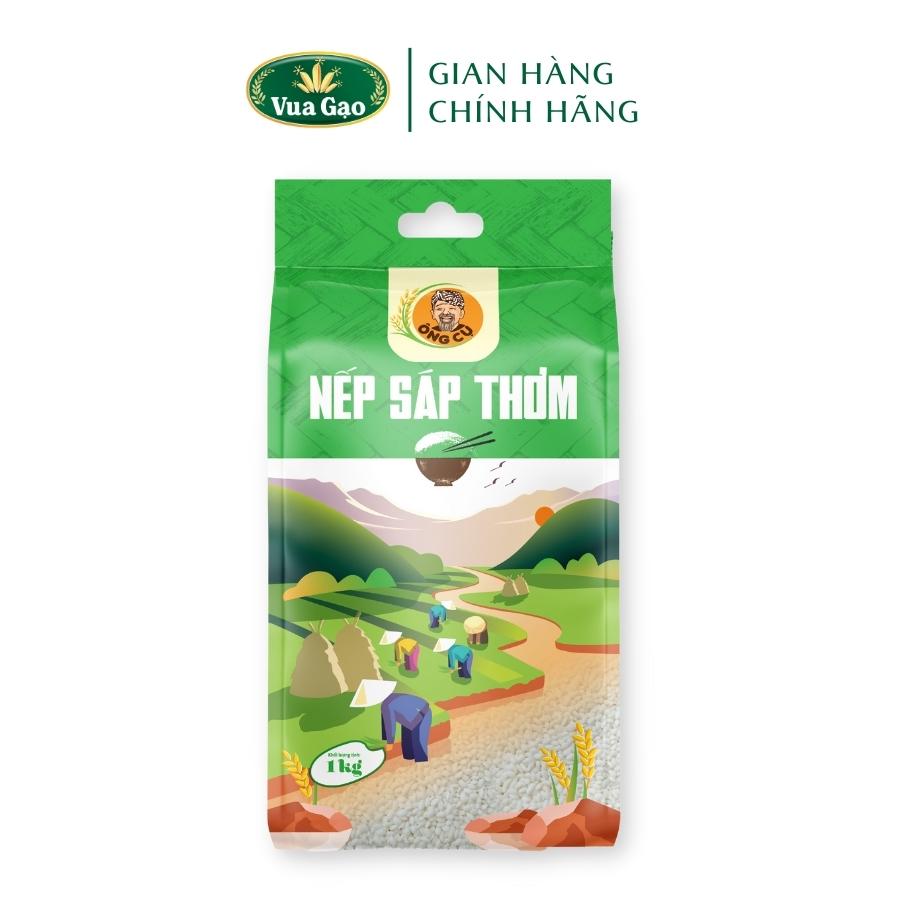GẠO NẾP SÁP THƠM 1KG