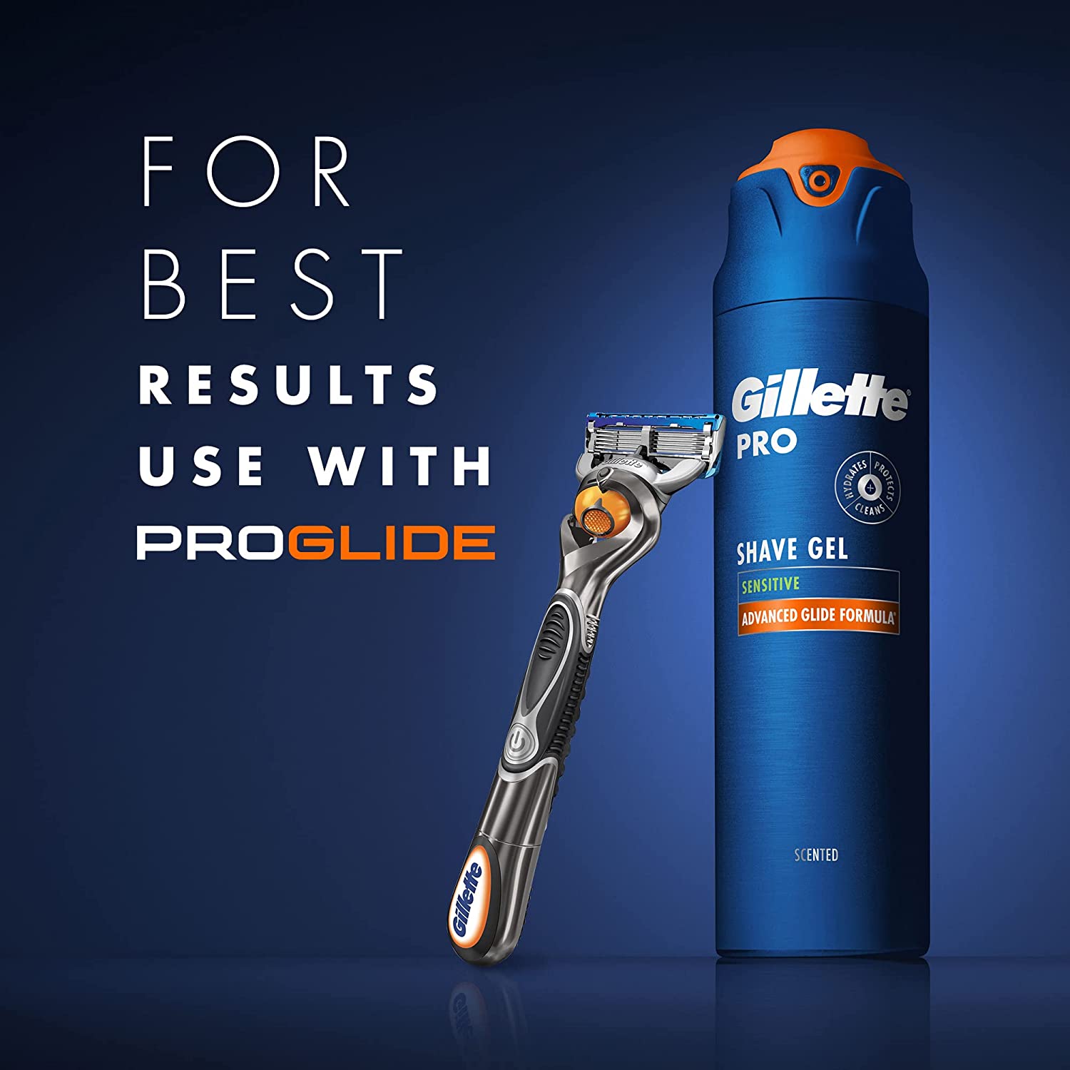 Kem cạo râu Gillette Fusion Proglide Gel