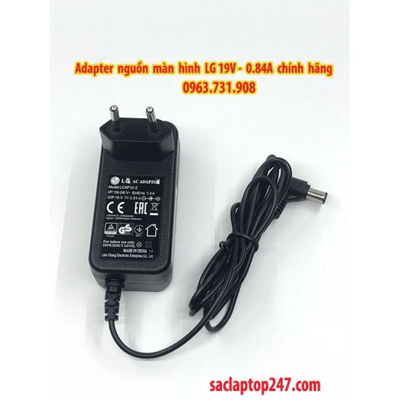 Bảng giá Adapter Nguồn Màn Hình LG 19V 0.84A Phong Vũ