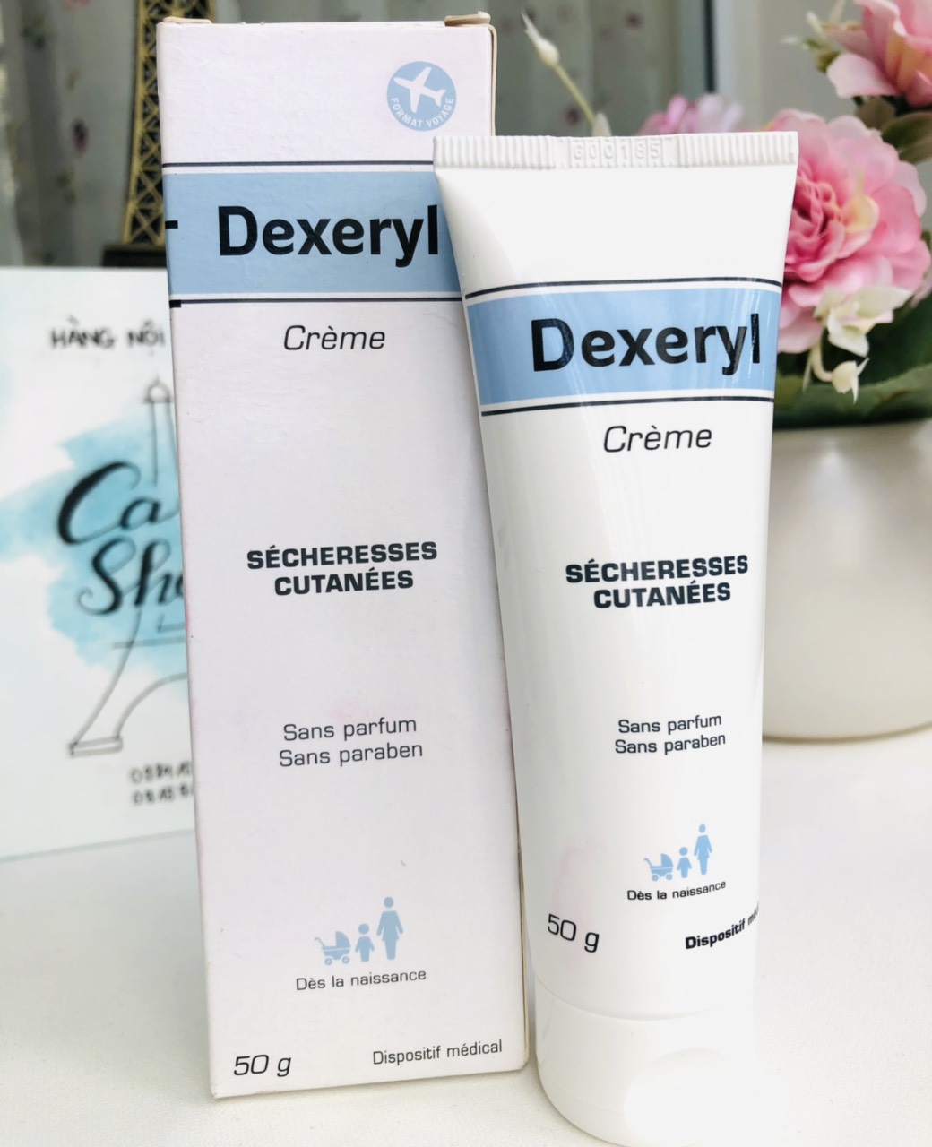 Kem Nẻ, Chàm Cho Bé Dexeryl 50g/250g/500g Nội Địa Pháp Hỗ Trợ Dưỡng Ẩm Và Làm Mềm Da Hiệu Quả