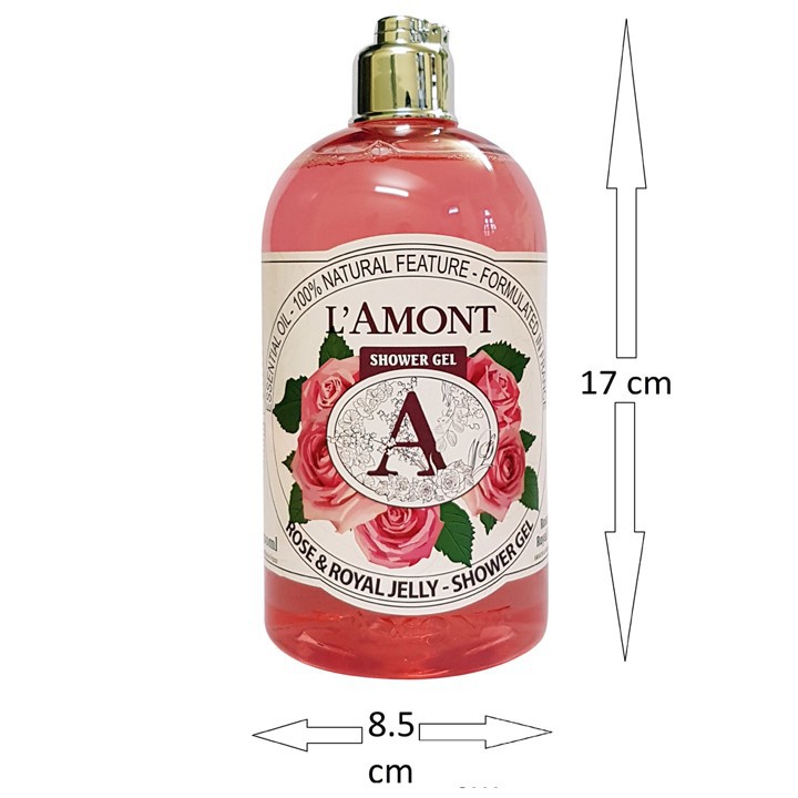 Sữa tắm Lamont được chọn mùi 500ml