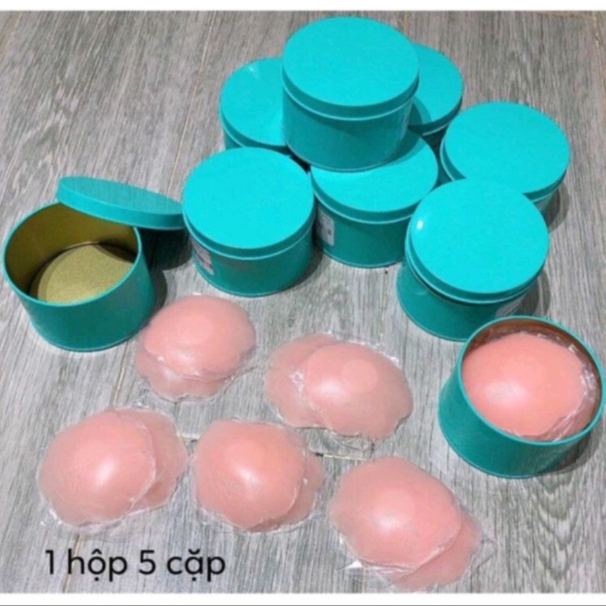 Box of 10 Breast Pads (5 Pairs) Silicone Breast Pads