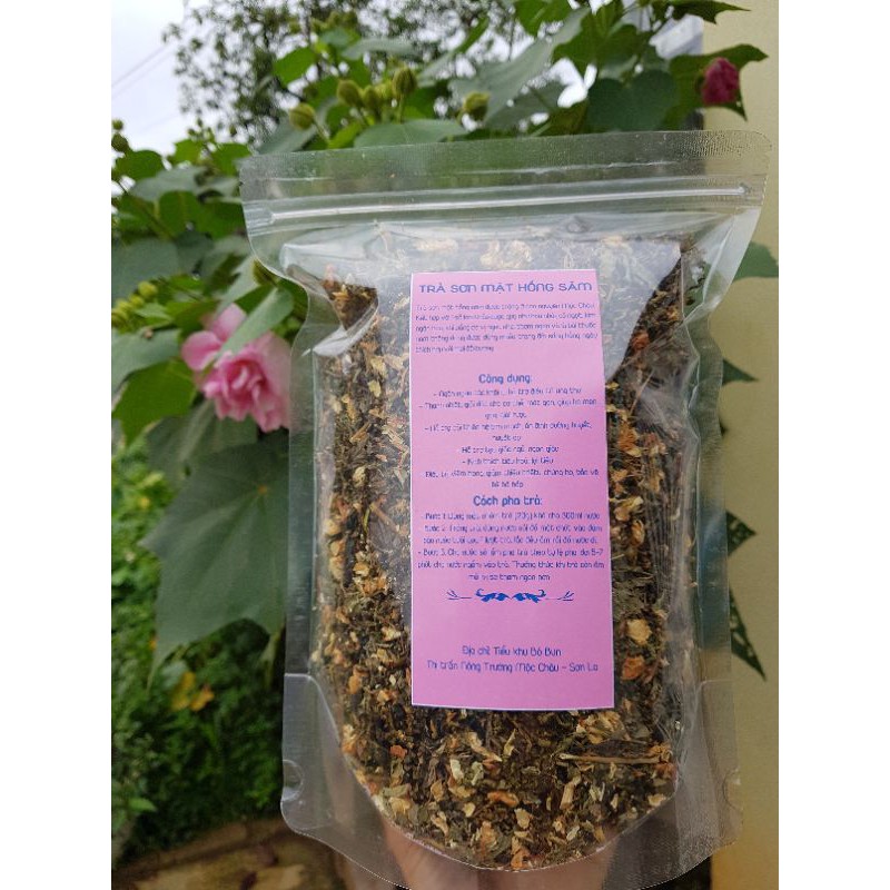Trà Sơn Mật Hồng Sâm Xứ Mộc [Gói 500gam] Trà Sơn Mật Hồng Sâm Mộc Châu
