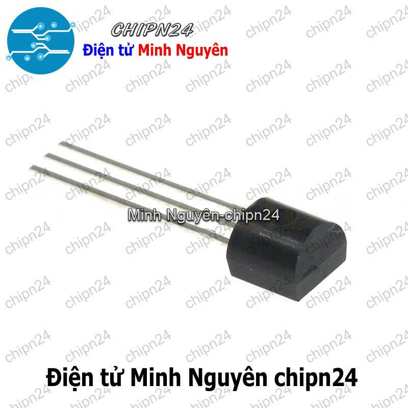 [25 con] (KT1) Transistor S9018 TO-92 NPN 50mA 18V (9018) - HH002006