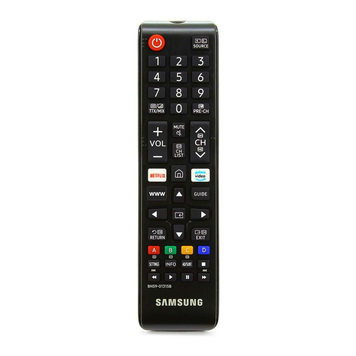 Điều khiển TV SAMSUNG LCD,LED,Plasma, Smart (Bản ngắn mới).