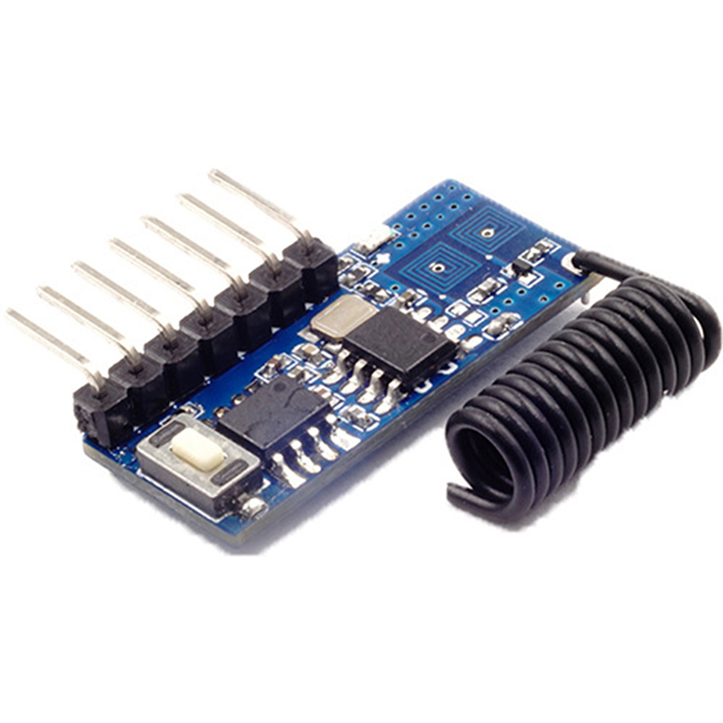 [Wll4cmef] 1 PCs 433MHz RF receiver 4 channel learning decoder module for 1527 encoding