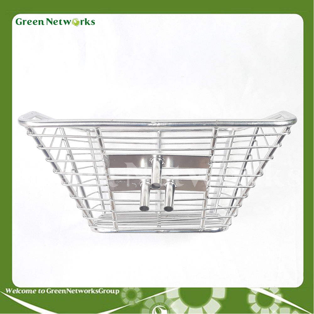 Rổ Trước Inox Lắp Cho Xe Sirius Greennetworks