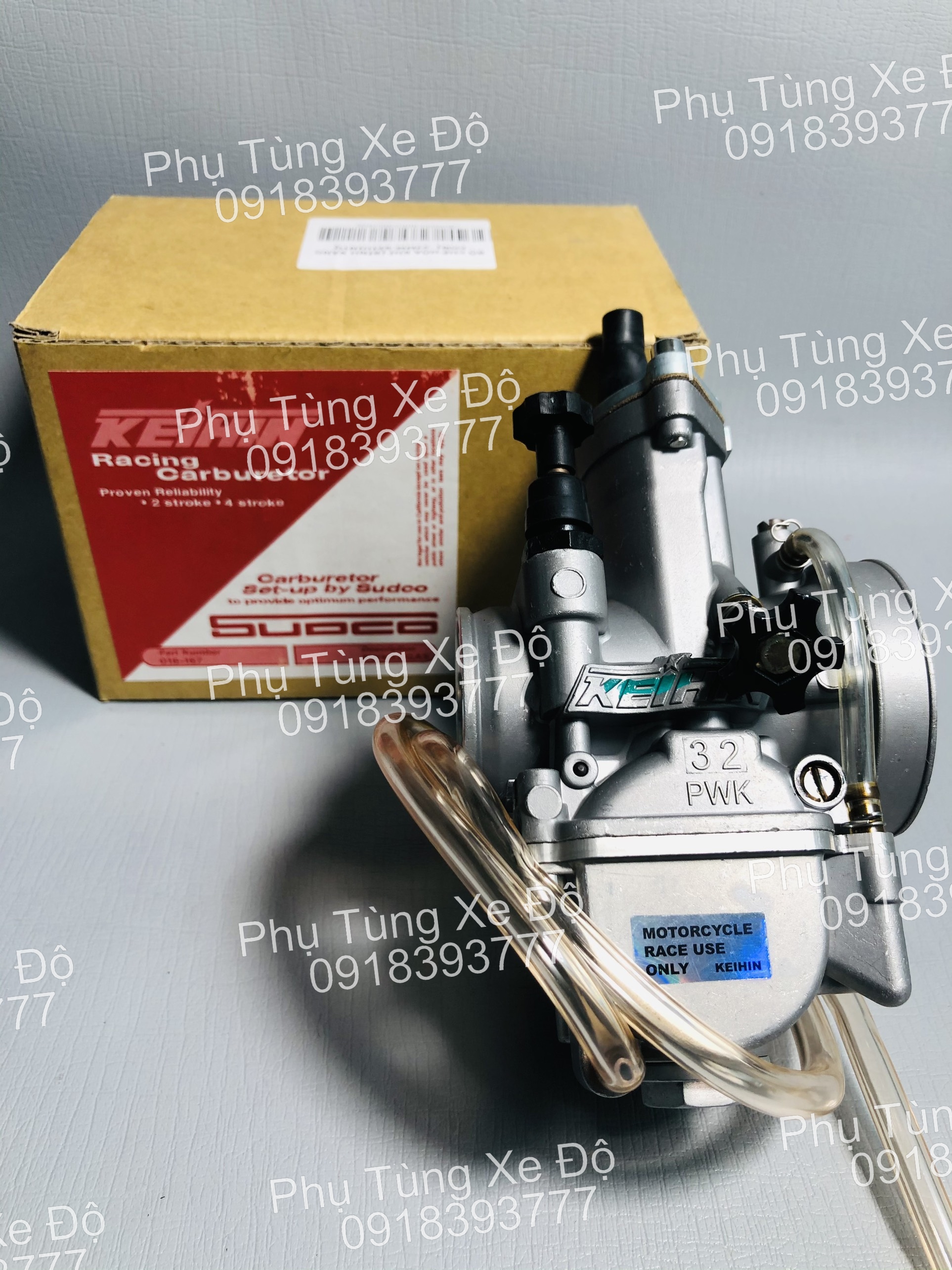 BÌNH XĂNG CON  Ga dẹp PWK 32mm