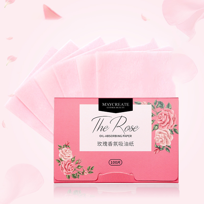 (Chính hãng) Giấy thấm dầu cao cấp 100 miếng Maycreate ( Mẫu Mới )