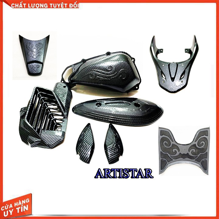 BỘ CARBON SH MODE 2020 - 2021 GỒM 7 MÓN ( ARTISTAR)