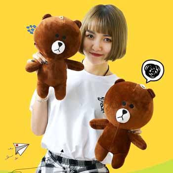 Gấu brown nhồi bông gb11