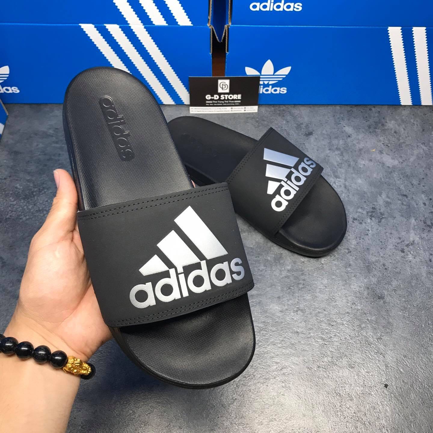 [HCM]Dép Adidas Quai Ngang Mono Đế Mềm Full Box