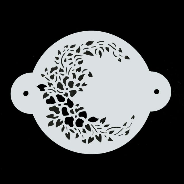 Khuôn Vẽ Mika Dẻo 15*20Cm (Hình Tròn)