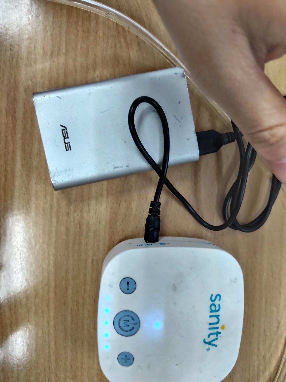 Cáp kết nối pin sạc dự phòng và Máy Hút Sữa Medela Pump, Swing Maxi, Freestyl, Avent, Sanity