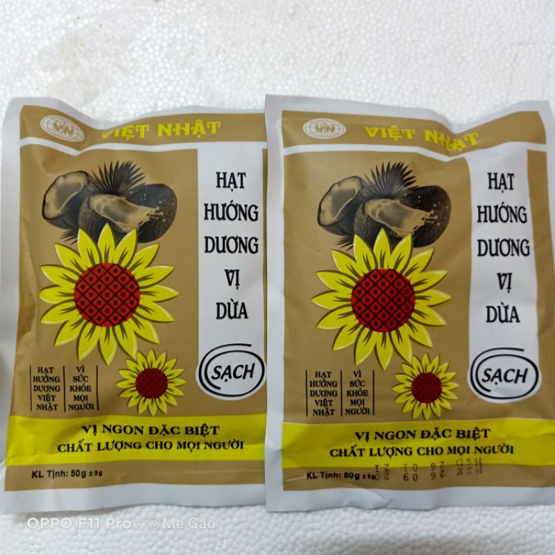 Hạt Hướng Dương Vị Dừa Việt Nhật