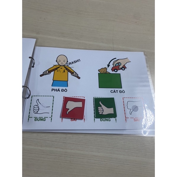Học liệu hành vi đúng sai