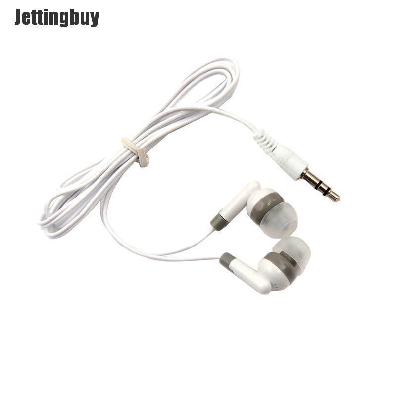 Jettingbuy Wired In-Ear Earphone Earbuds Stereo For Sport Noise Isolating Headset With Mic