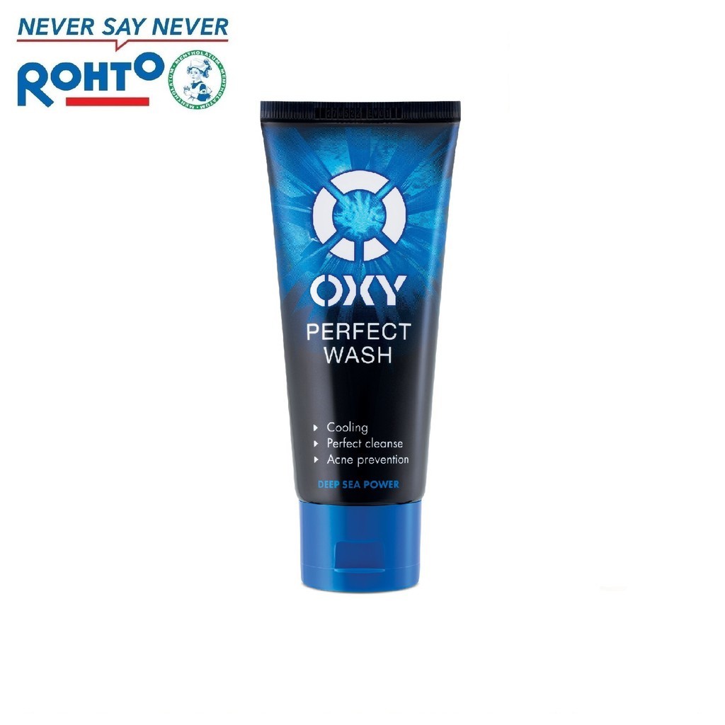 Kem rửa mặt sạch nhờn mát lạnh OXY Perfect Wash 100g