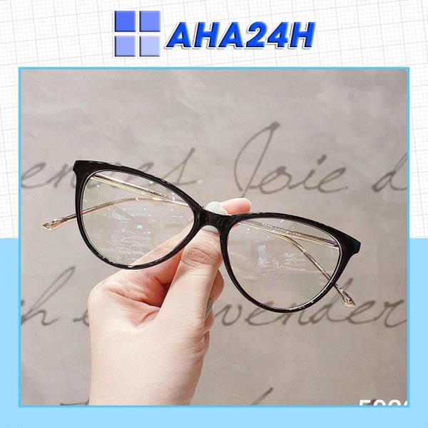 Giá bán Mắt kính giả cận nữ thời trang mắt xếch mèo đẹp AH1540-7B1