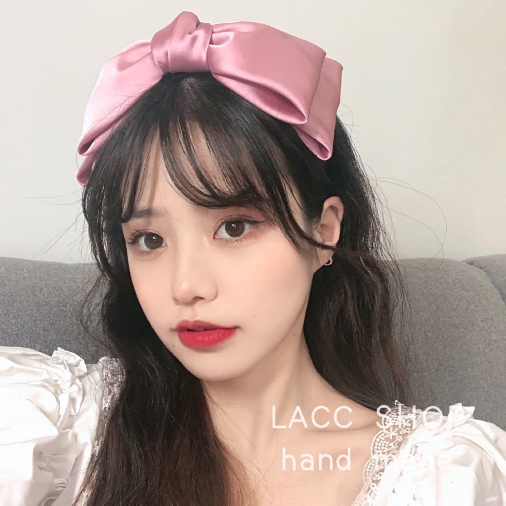 Bờm Nơ Lụa Hàng Đẹp Made In Korea