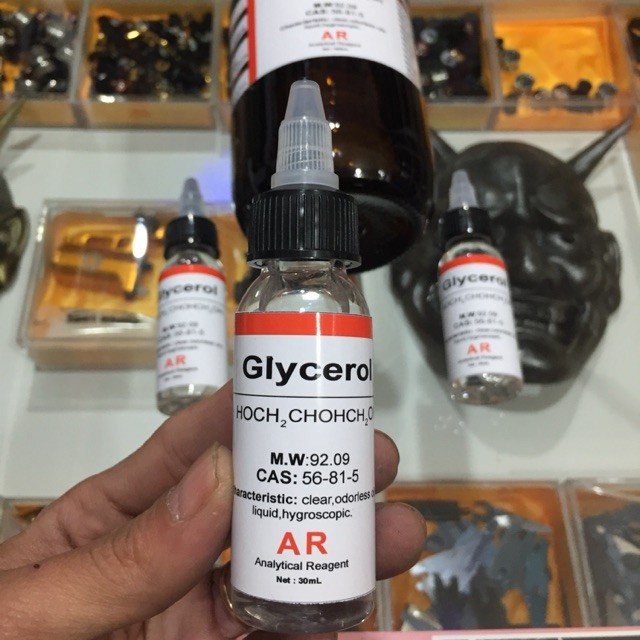 Dung dịch pha mực xăm Glycerol 30ml