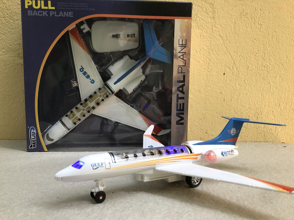 Máy bay đồ chơi Gulfstream G650ER kim loại