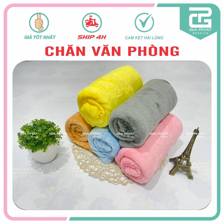 Bộ chăn gối mèo hoạt hình 3 in 1 mền mịn, chăn gối văn phòng - được chọn mẫu