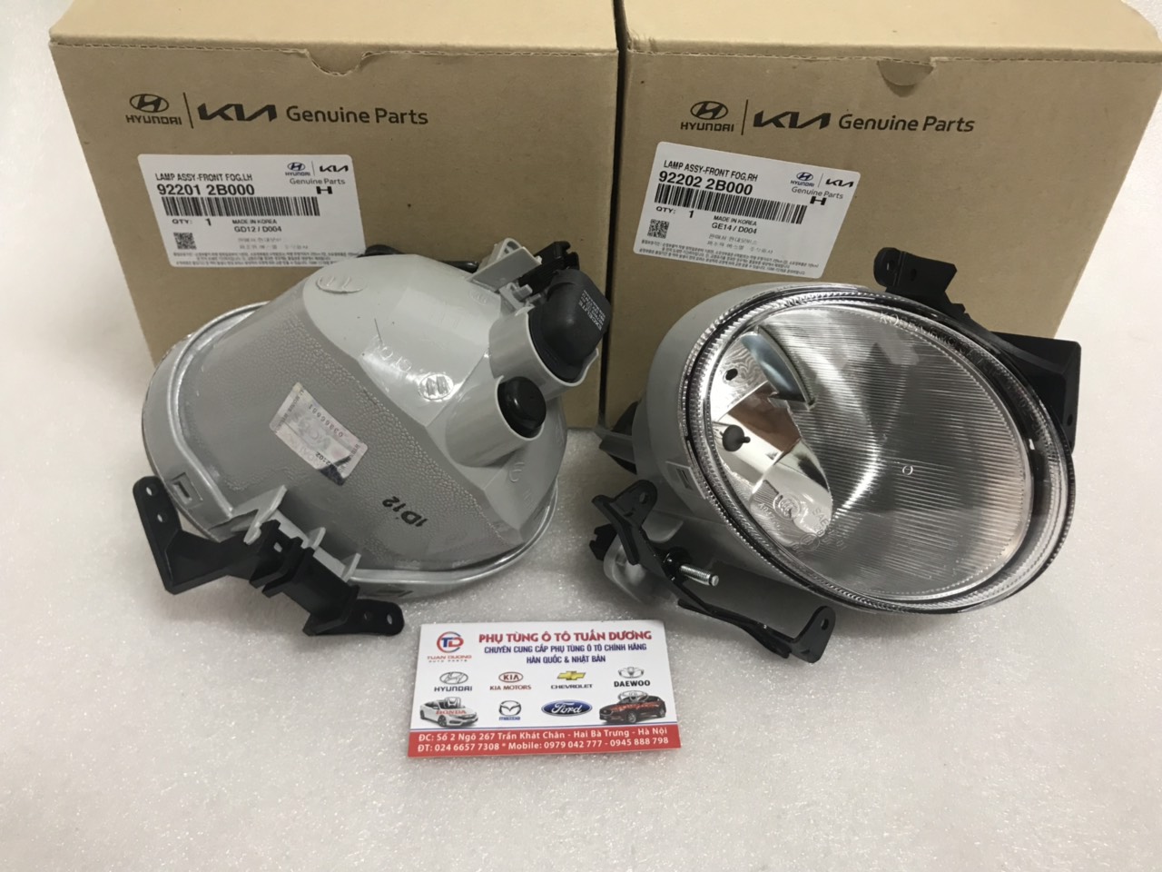Đèn gầm Hyundai Santafe 2006-2009