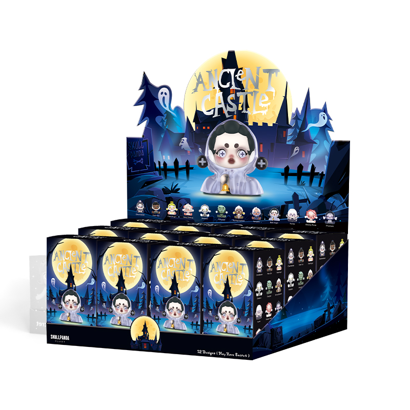 POP MART Figure Toys SKULLPANDA Ancient Castle Series Blind Box