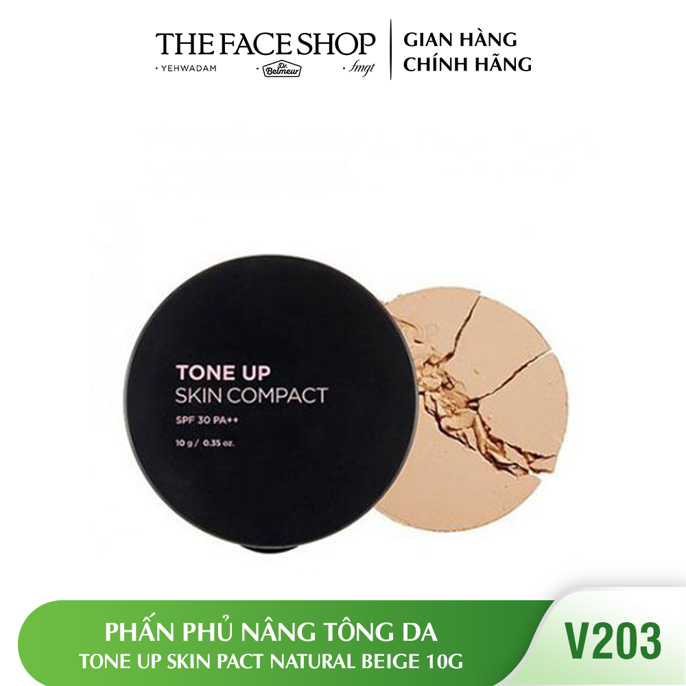 Phấn Phủ Nâng Tone Da Tone up Skin Pact 10g