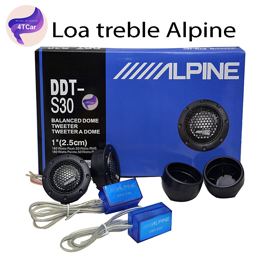 Bộ 2 Loa Treble Xe Ô Tô DDT-S30