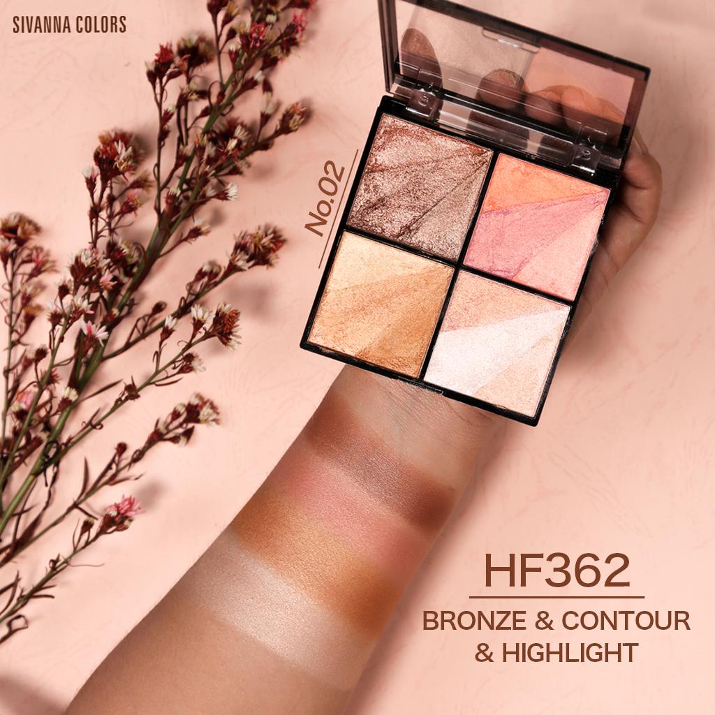 Phấn Tạo Khối Sivanna Makeup Studio Contour & Highlight