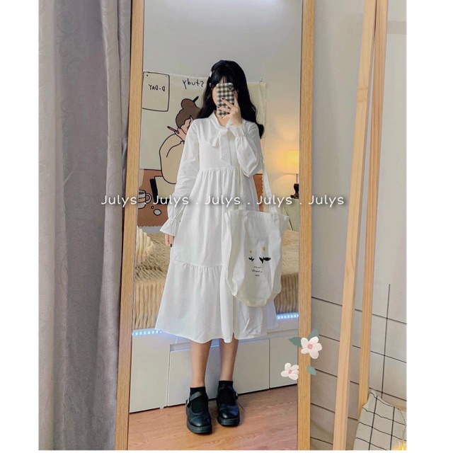 Váy đuôi cá cổ nơ HSU0121