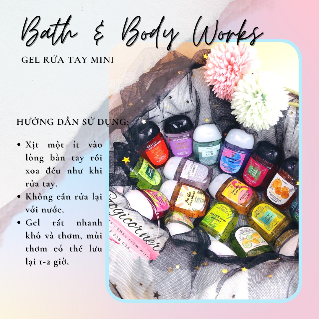 GEL RỬA TAY KHÔ BATH & BODY WORKS 29ML