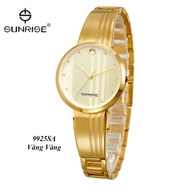 Đồng hồ nữ siêu mỏng Sunrise 9925SA Fullbox hãng kính Sapphire chống xước