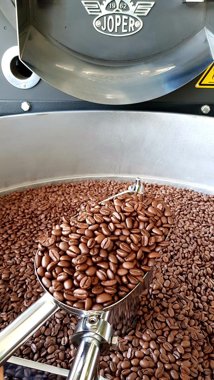 Cà phê pha máy Robusta Honey 70% - Arabica 30% rang mộc 100%, Mức rang Medium (Nguyên Hạt)