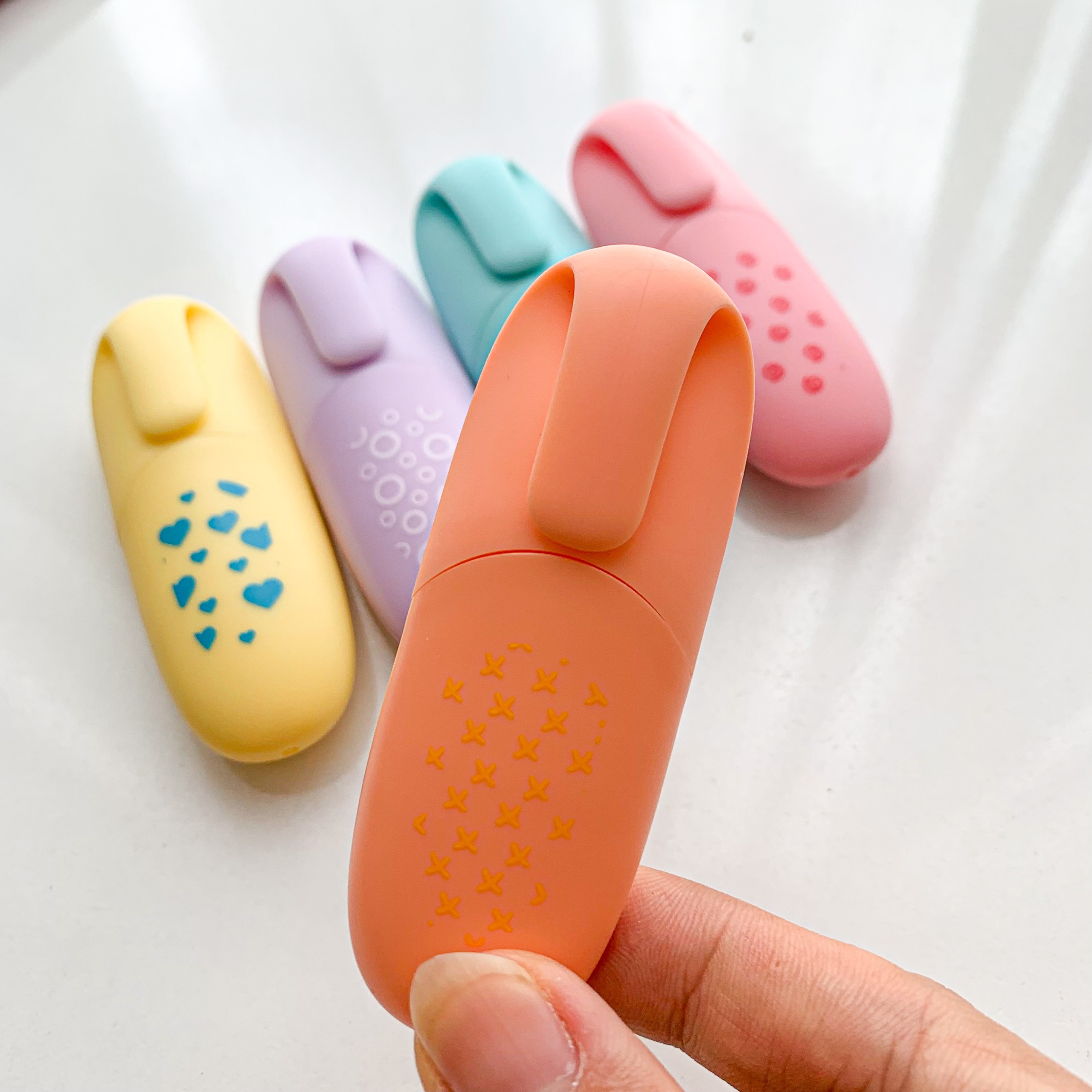 Lẻ - Bút Highlight Pastel Marvy mini - Happy Hidari