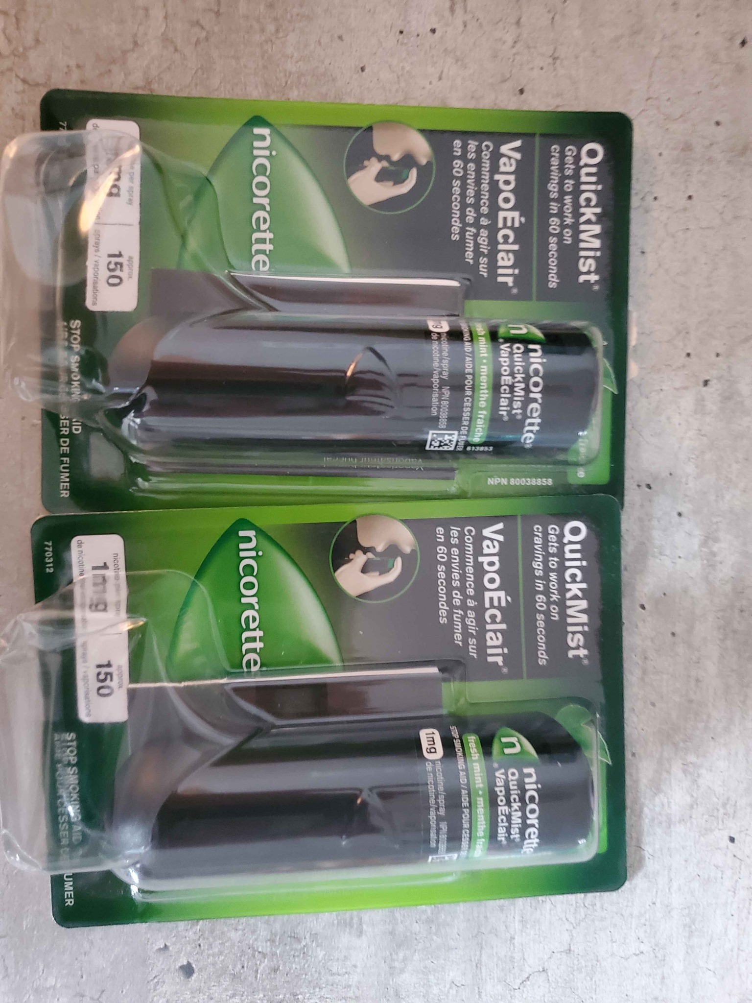Nicorette Quick Mist Spray pack 1