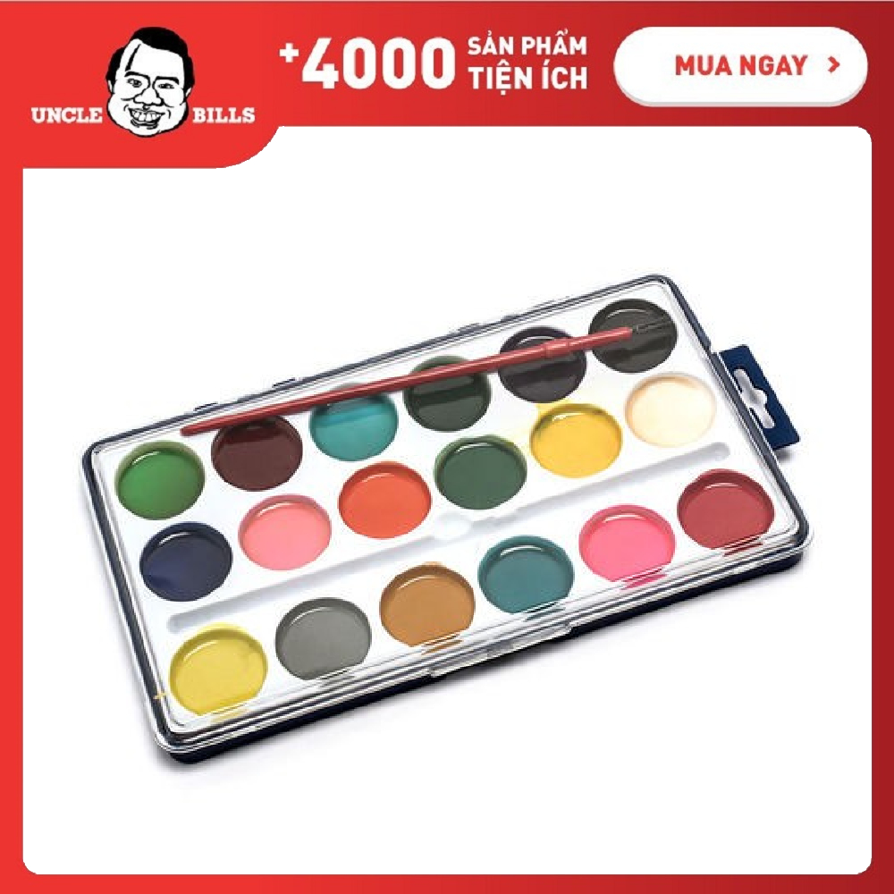 Bộ sơn nước kèm bút vẽ Uncle Bills SK0006