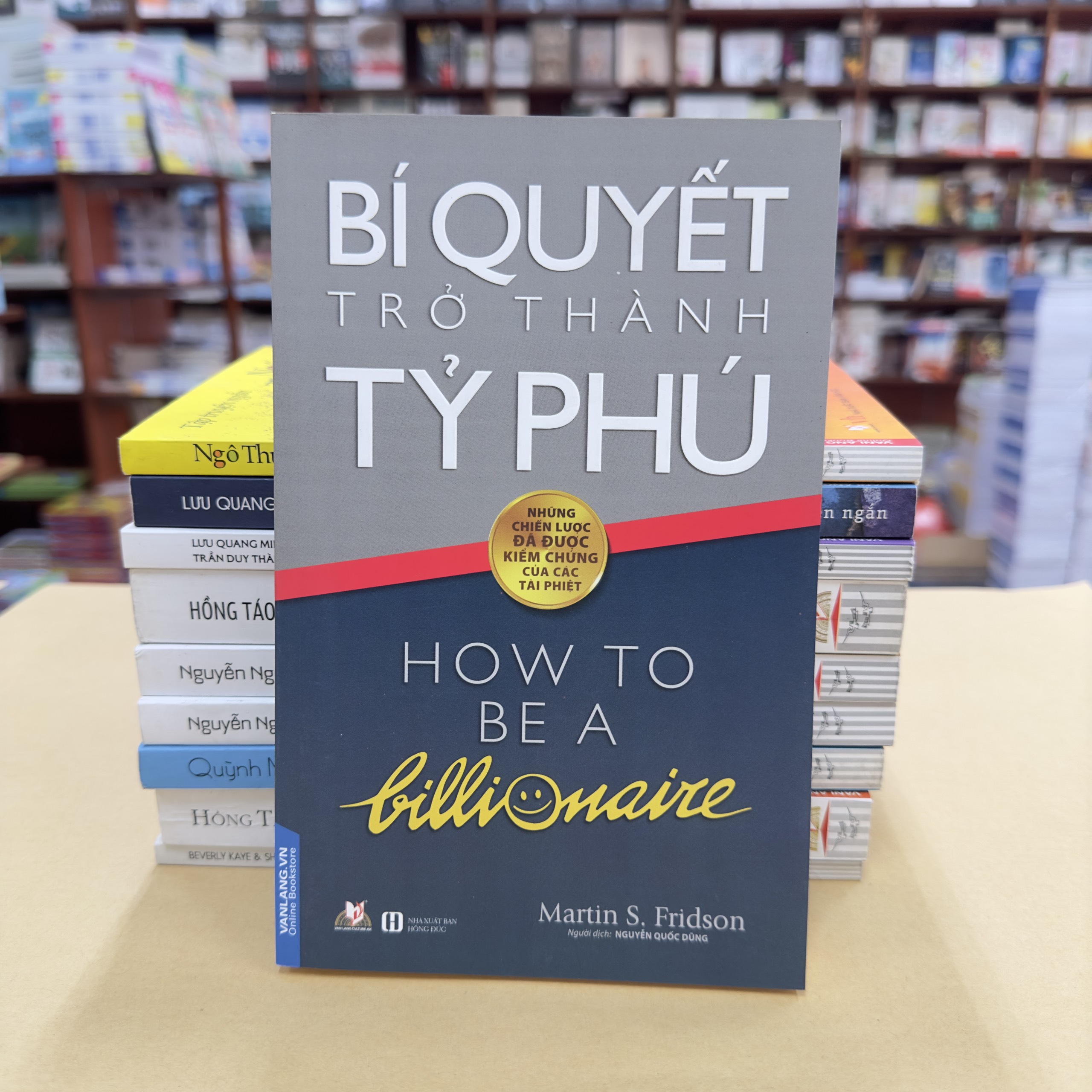 Sách - Bí Quyết Trở Thành Tỷ Phú-Vanlangbooks