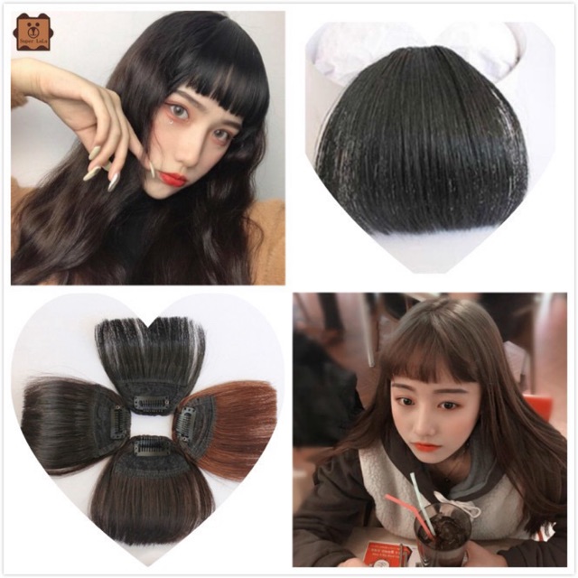 TÓC - Tóc mái ngang dày