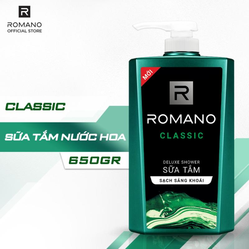 Sữa tắm Romano Classic 650g cao cấp