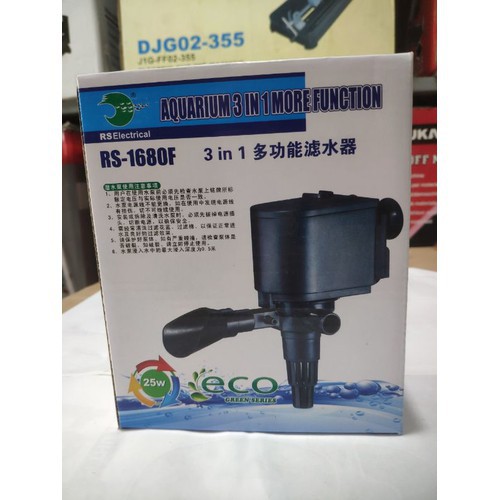 [Hoàn Tiền 10%][HCM]Máy Bơm  Nước Risheng RS 1680F (25W 1750l/h) Dành Cho Hồ Cảnh