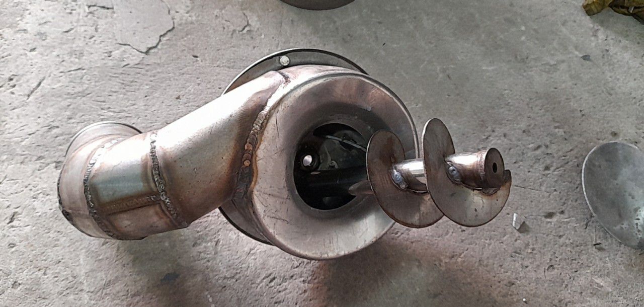 bơm bùn inox mũi khoan xoắn ren 14mm dùng máy xăng cốt xéo 5.5hp đến 7.5hp tư vấn LH.0859275511.luu