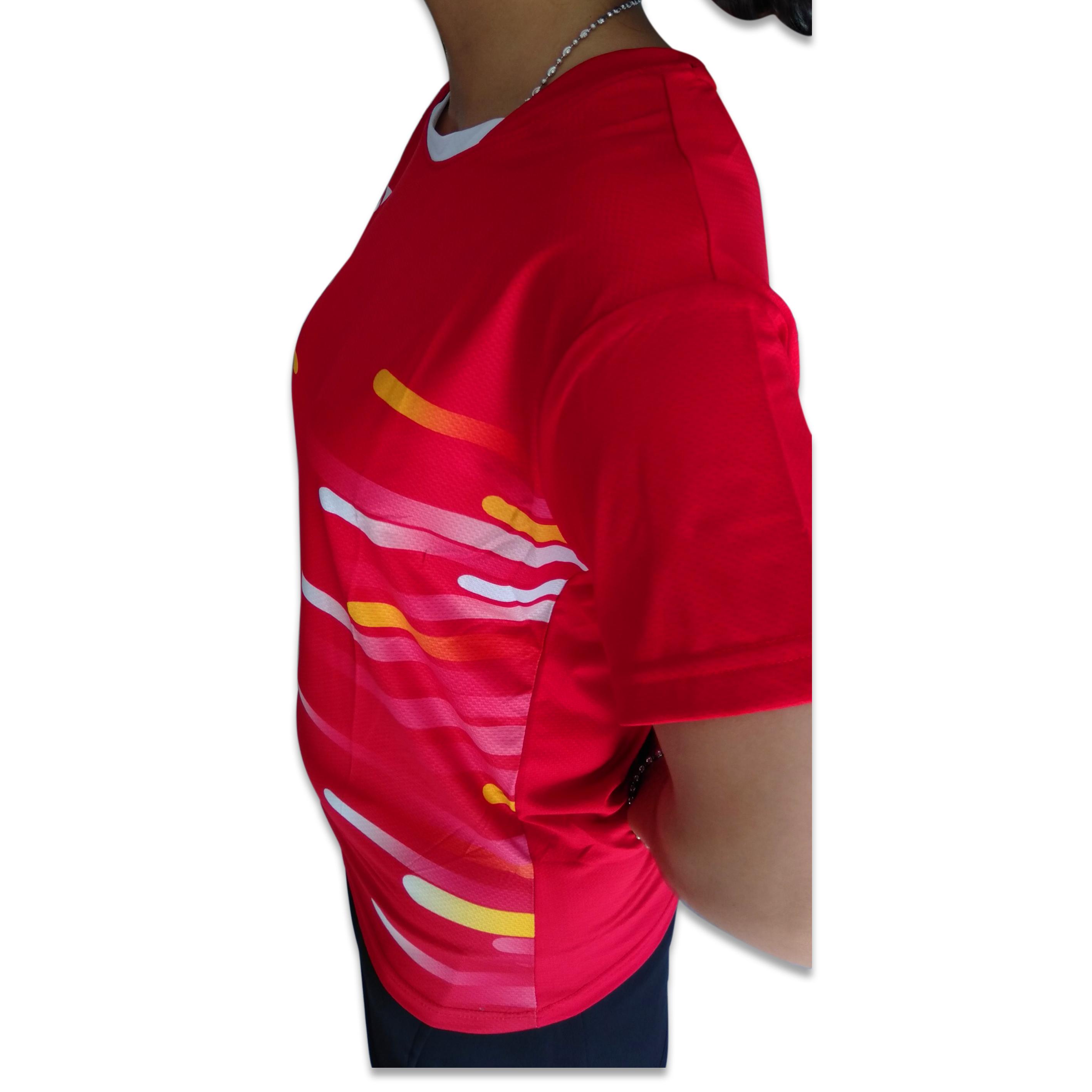 Áo cầu lông yonex 2019 Nam nữ Đỏ