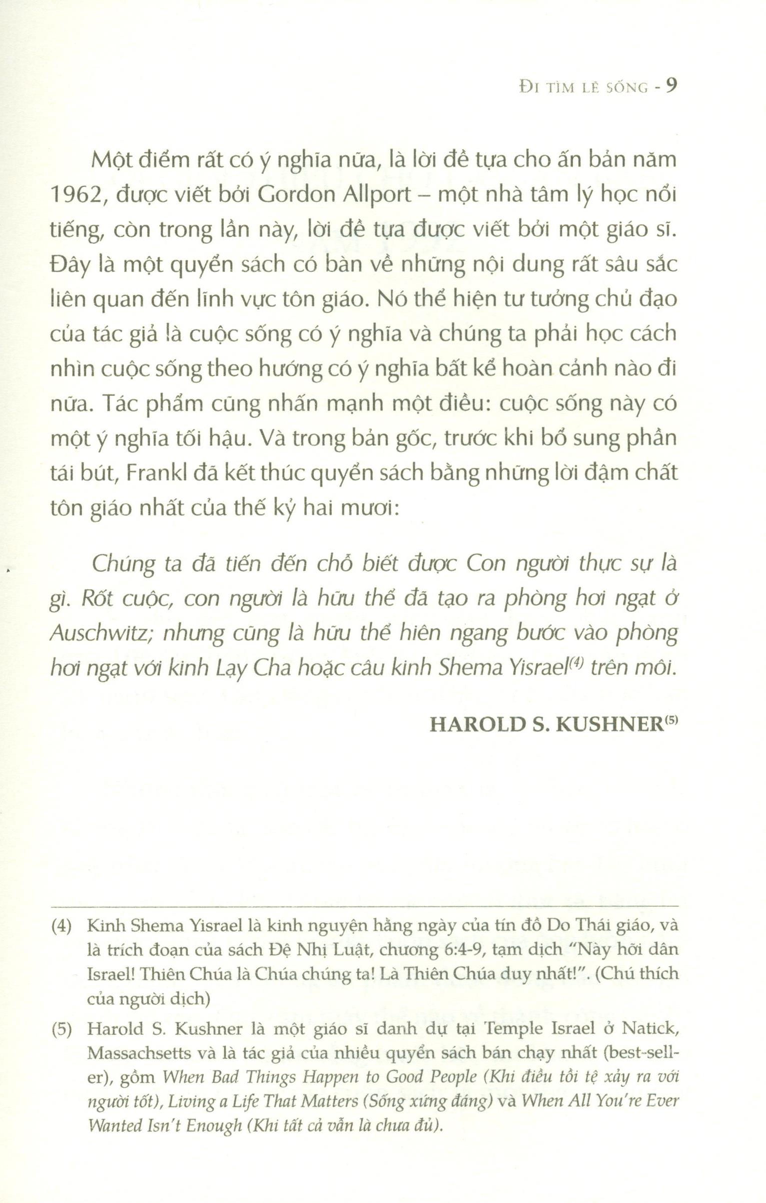 Đi Tìm Lẽ Sống