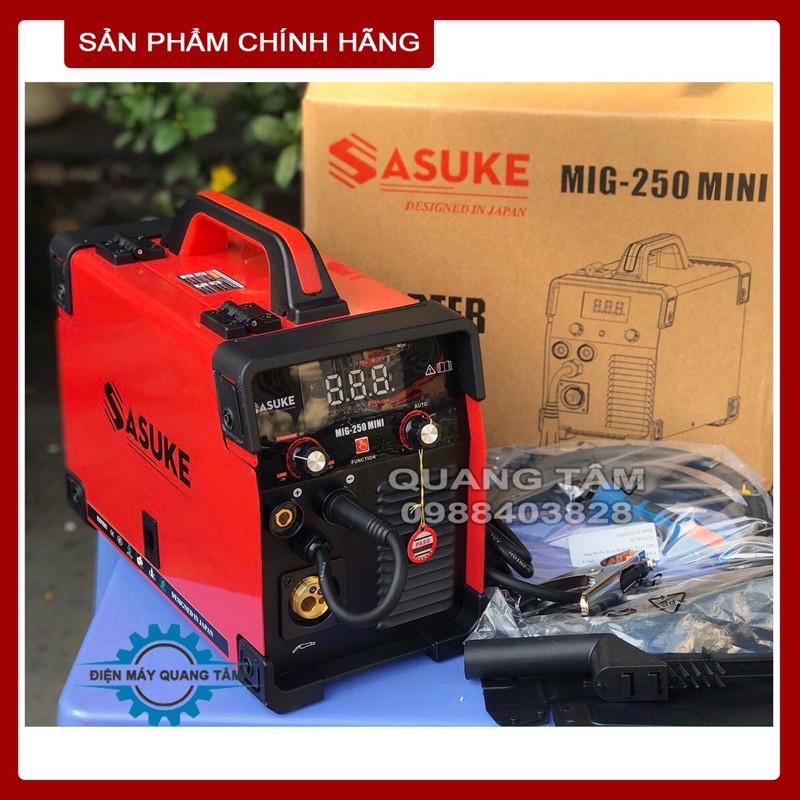 Máy Hàn MIG + Que 3 Chức Năng mini Sasuke MIG-250 MINI [Chính Hãng]