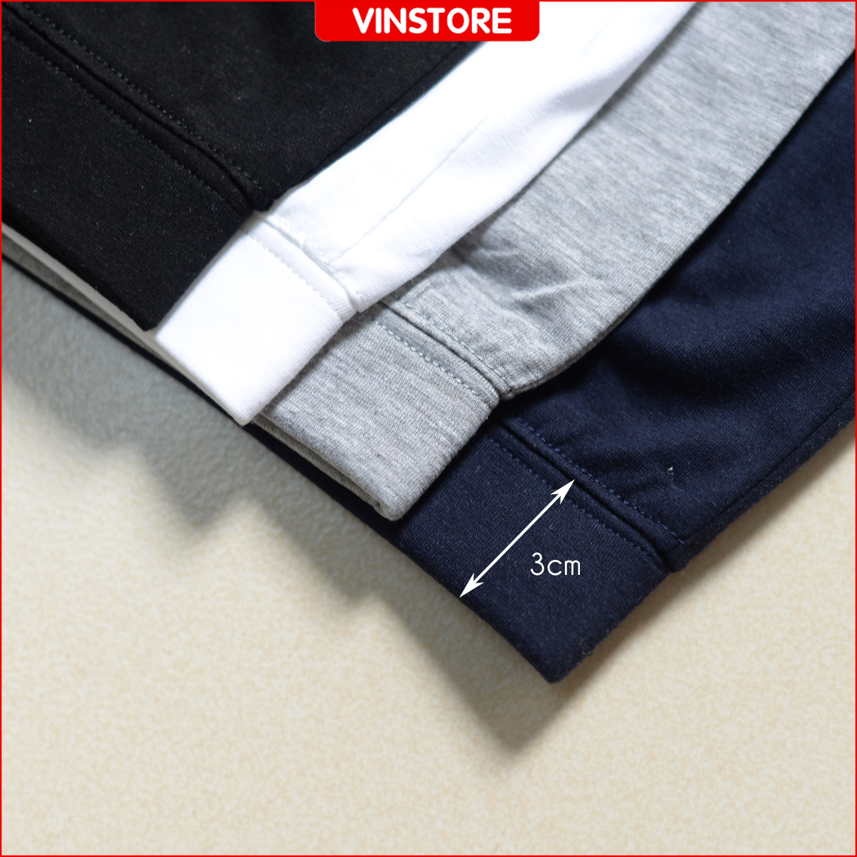 Khuyến mại bằng Xu- Quần ngủ nam thun cotton mềm mại co giãn Vinstore 1MJ, quần đùi nam cao cấp không túi hàng VNXK (Có che tên sản phẩm)
