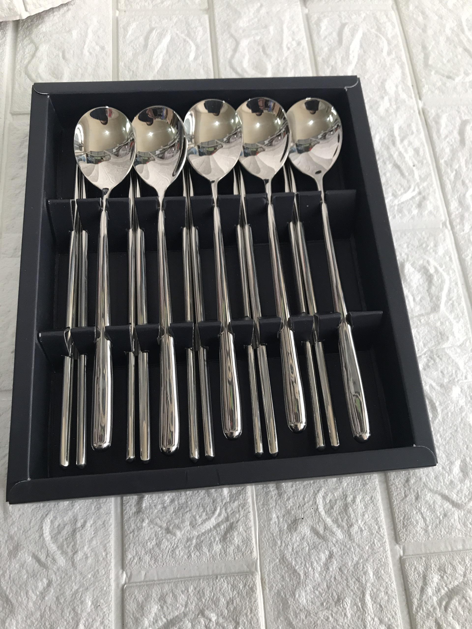 Set 5P thìa đũa chân không GGOMI MK335
