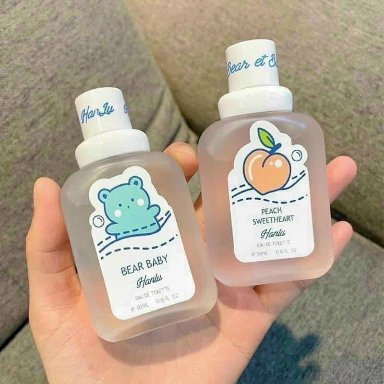 Nước Hoa Xịt Thơm BEAR BABY trẻ em 50ml (tránh muối đốt cho bé)